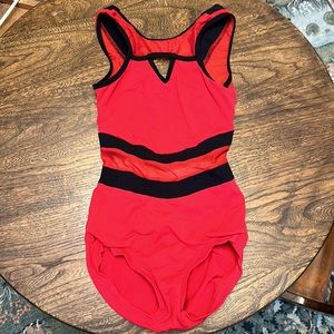 Red and Black Leotard PA